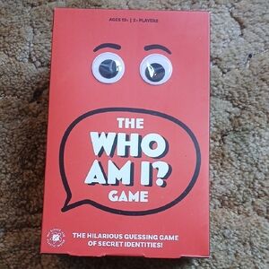 Who Am I? Game - Red